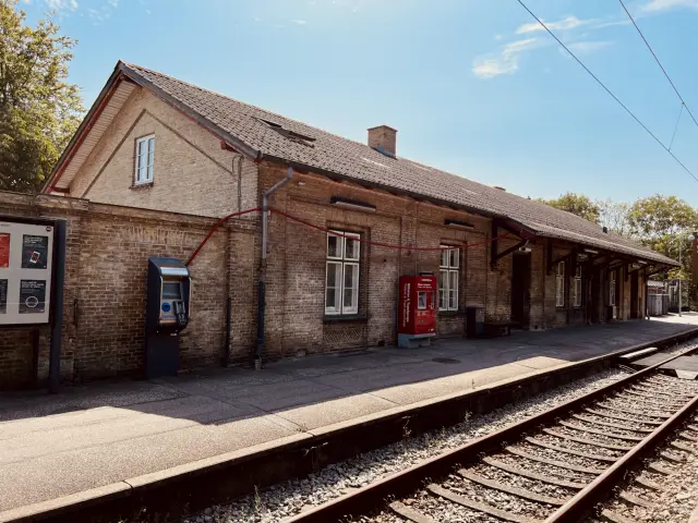 Billede af Holme-Olstrup Station.