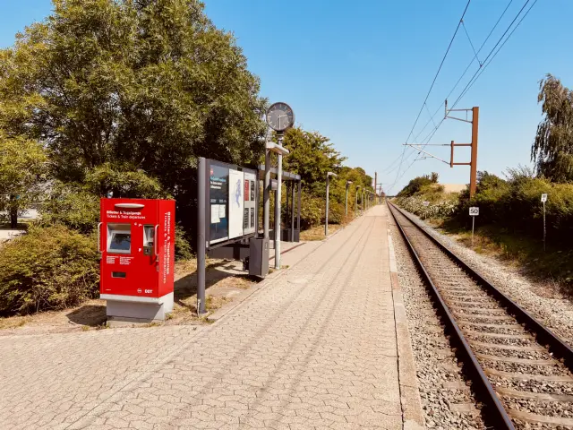 Billede af Næstved Nord Station.