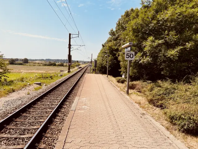 Billede af Næstved Nord Station.
