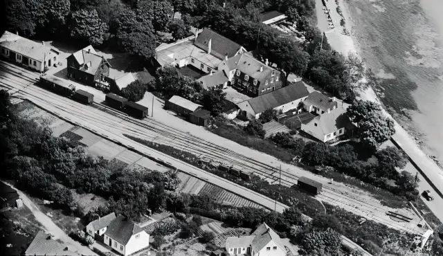 Billede af Rødvig Station.