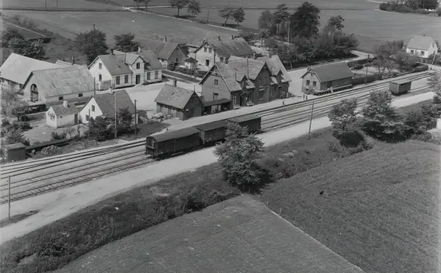 Billede af Fakse Station.