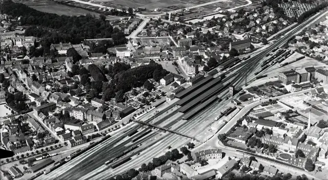 Billede af Roskilde Station.