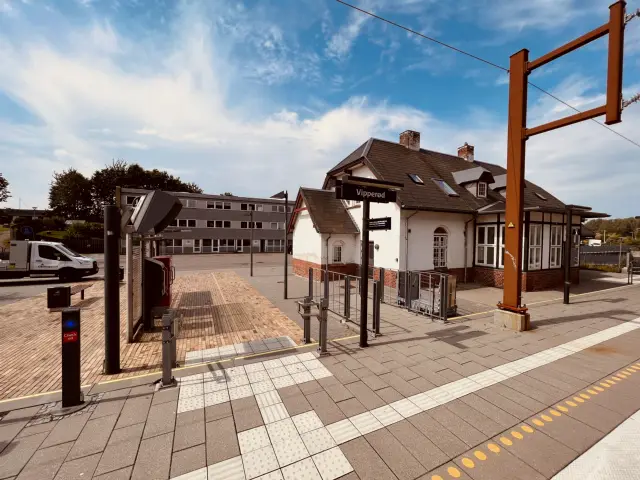 Billede af Vipperød Station.