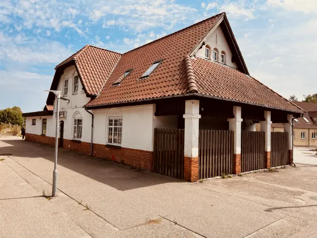 Billede af Store Merløse Station.