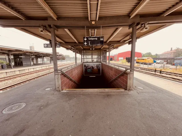 Billede af Holbæk Station.