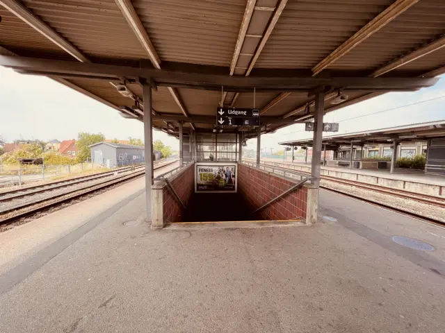 Billede af Holbæk Station.