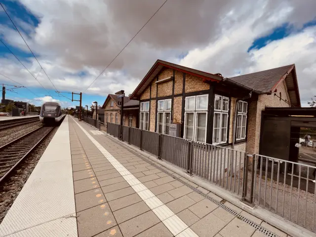 Billede af Hvalsø Station.