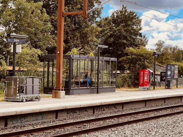 Billede af Lejre Station.