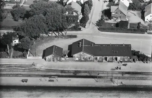 Billede af Hvalsø Station.