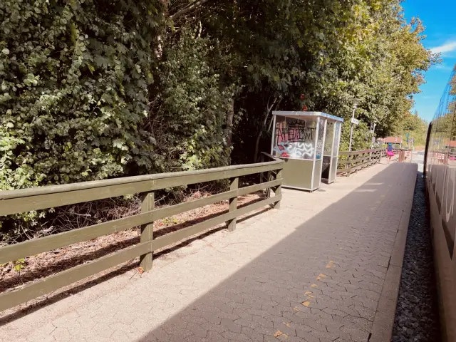 Billede af Øster Toreby Station.