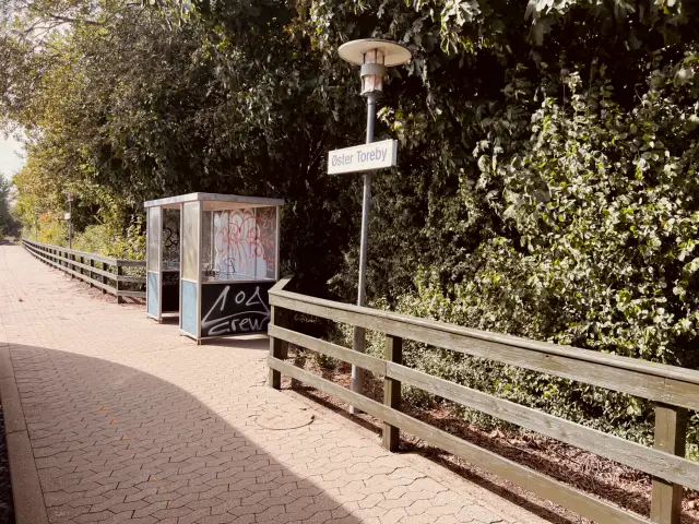 Billede af Øster Toreby Station.
