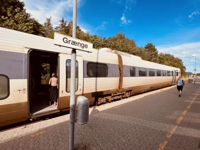 Billede af Grænge Station.