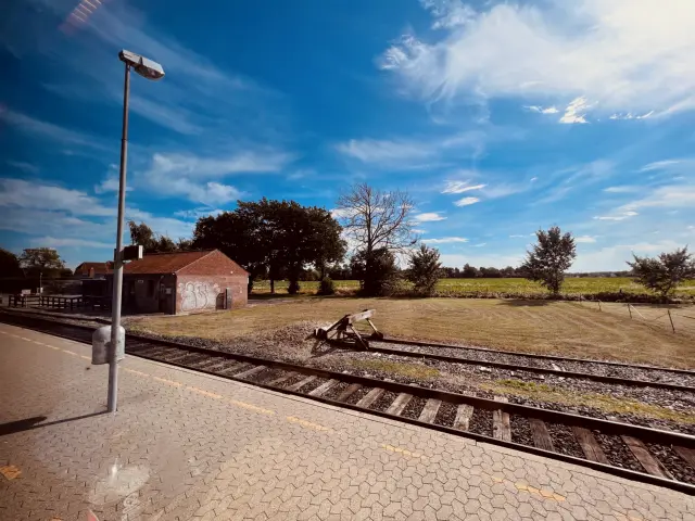 Billede af Grænge Station.