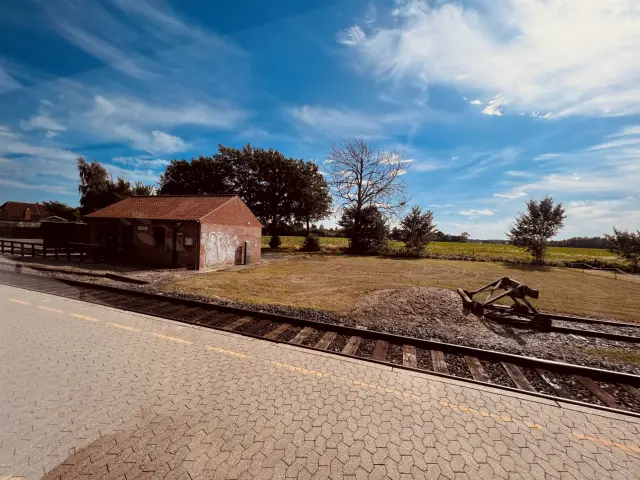 Billede af Grænge Station.