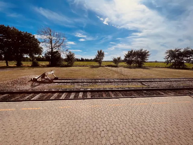 Billede af Grænge Station - Station er nedrevet, men Grænge Station har ligget her.