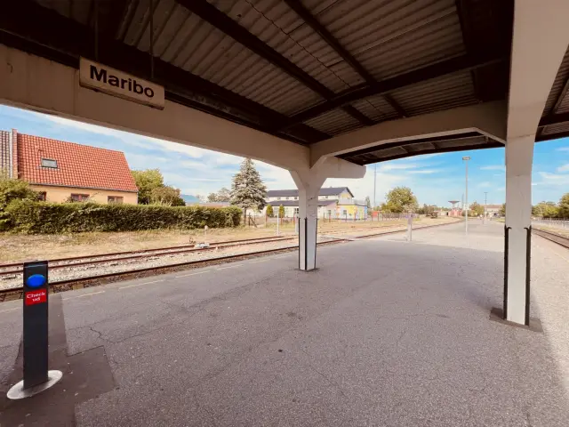 Billede af Maribo Station.