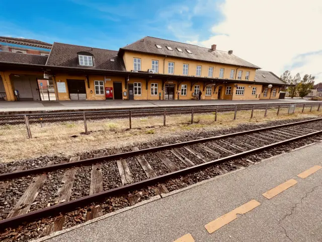 Billede af Maribo Station.