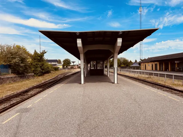 Billede af Maribo Station.