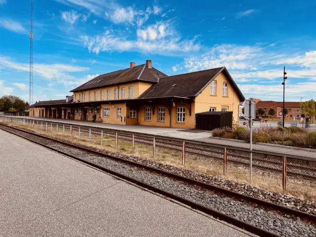 Billede af Maribo Station.