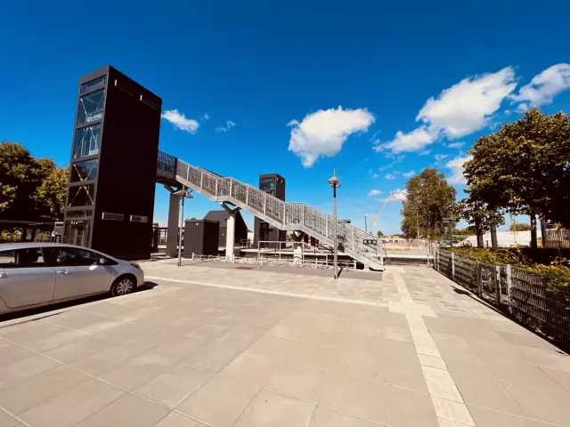 Billede af Hjallese Station.