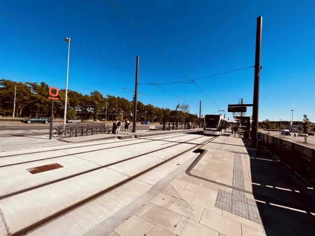Billede af IKEA Letbanestation.