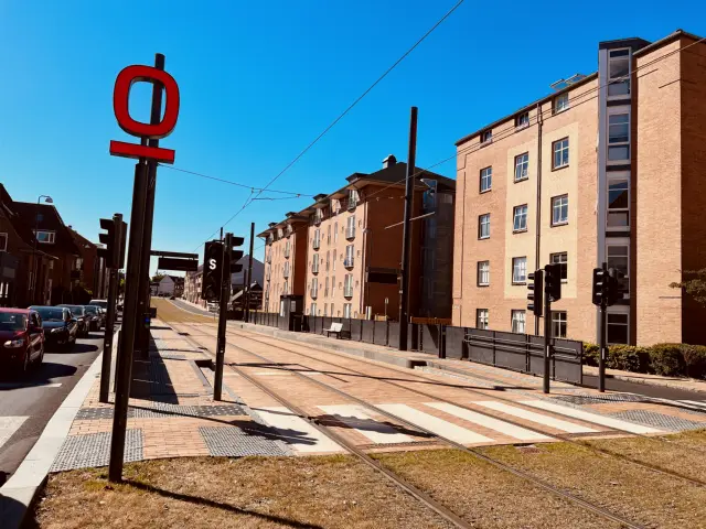 Billede af Palnatokesvej Letbanestation.