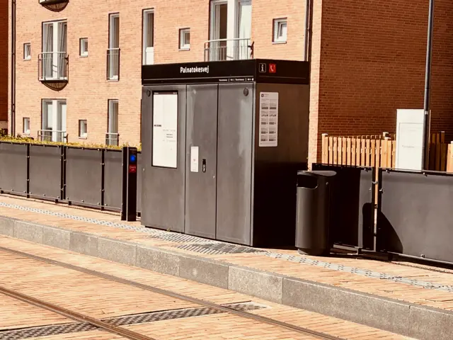 Billede af Palnatokesvej Letbanestation.