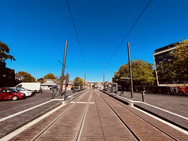 Billede af Benedikts Plads Letbanestation.
