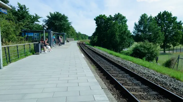 Billede af Odense Sygehus Trinbræt.