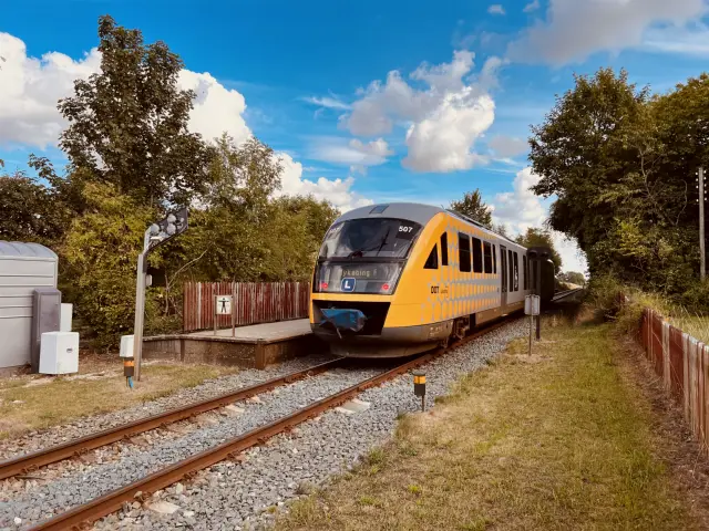 Billede af LT DM 507, tidligere NJJ DM 507 fotograferet ud for Avnede Station.
