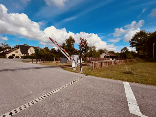 Billede af Avnede Station.