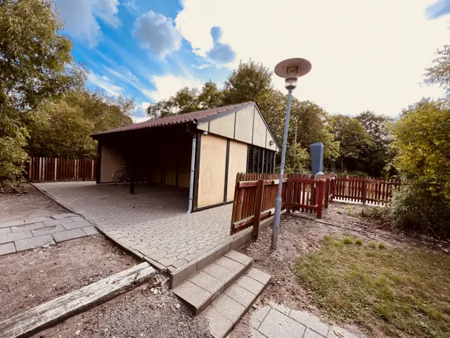Billede af Avnede Station.