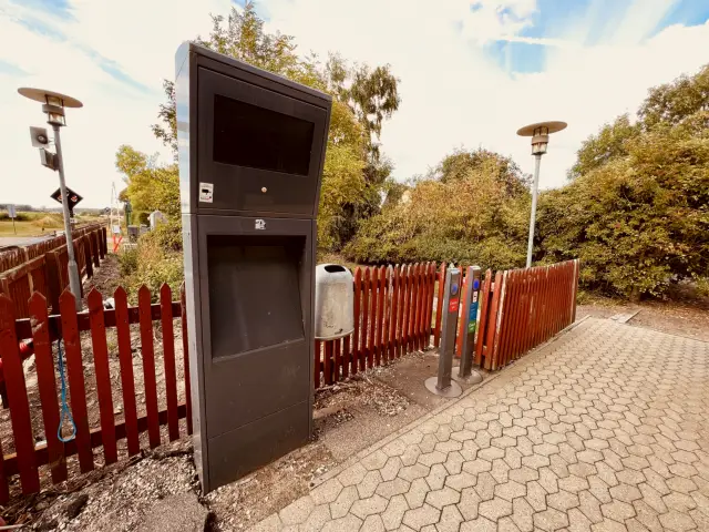 Billede af Avnede Station.