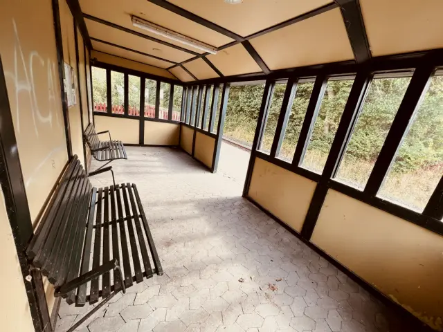 Billede af Avnede Station.