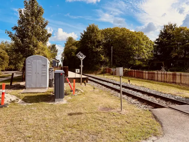 Billede af Avnede Station.