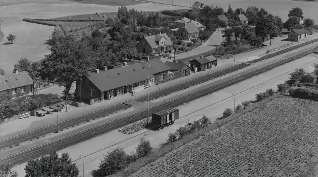Billede af Lejre Station.