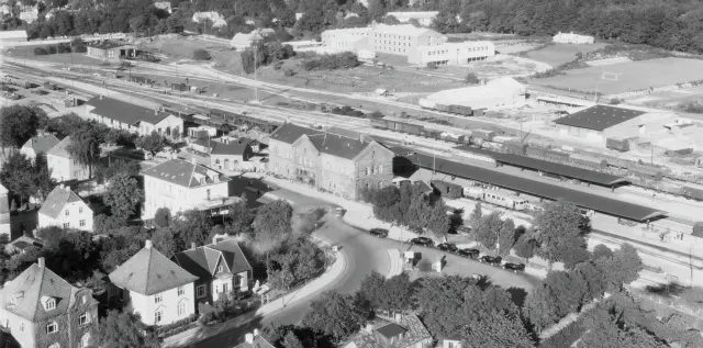 Billede af Hillerød Station.