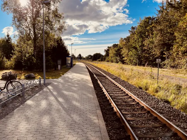 Billede af Rimmen Station.