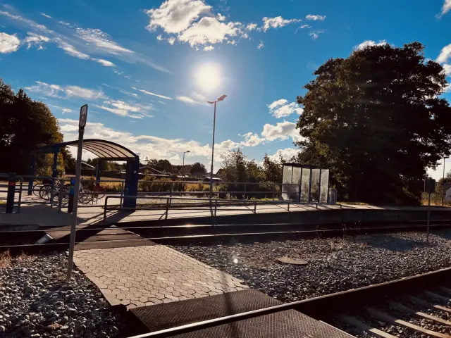 Billede af Jerup Station.