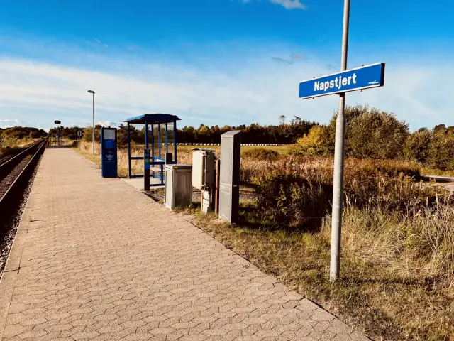 Billede af Napstjert Station.