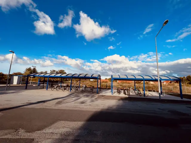 Billede af Ålbæk Station.