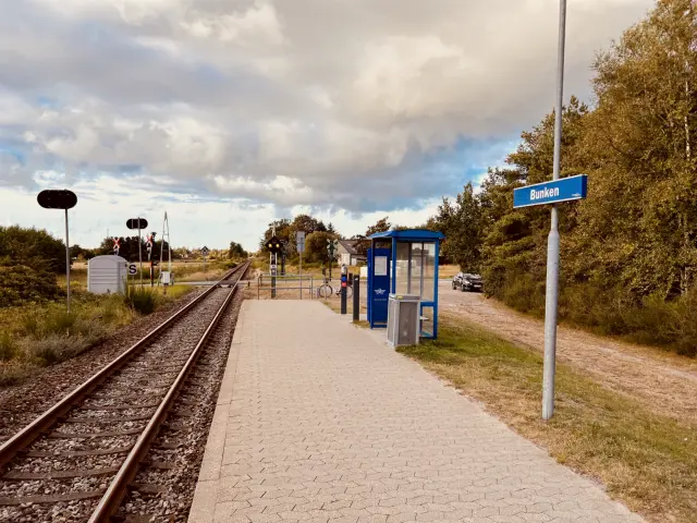 Billede af Bunken Station.