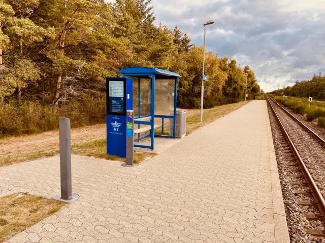 Billede af Bunken Station.