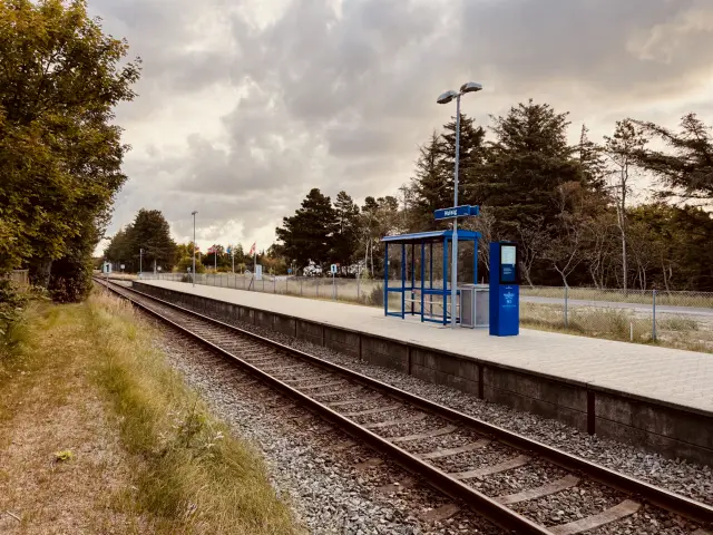 Billede af Hulsig Station.