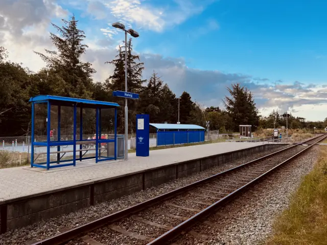 Billede af Hulsig Station.