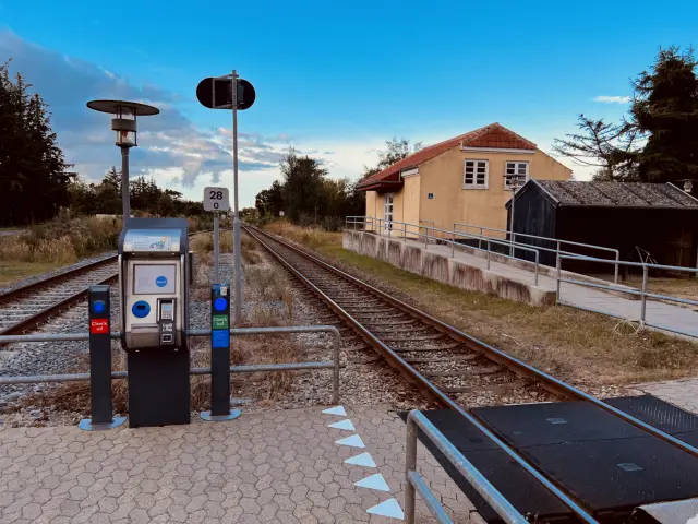 Billede af Hulsig Station.