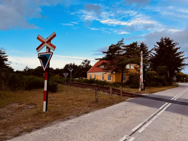 Billede af Højen Station.