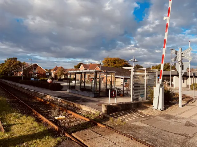 Billede af Uglev Station.