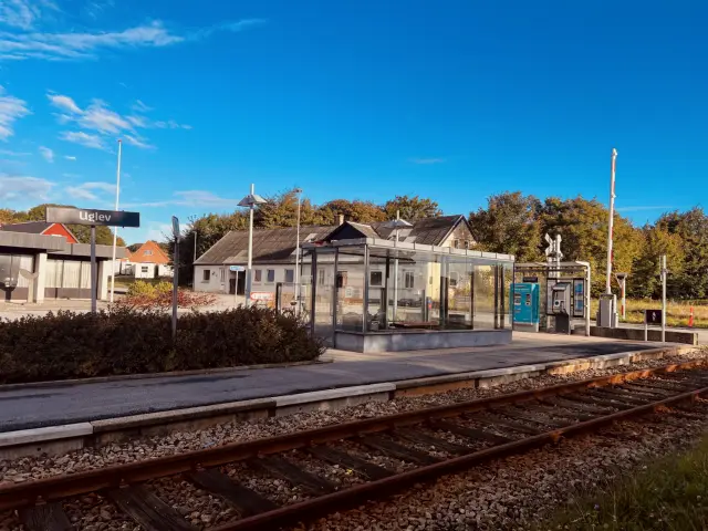 Billede af Uglev Station.