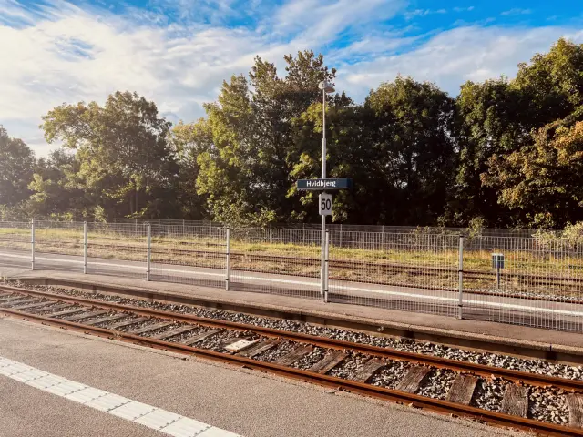 Billede af Hvidbjerg Station.